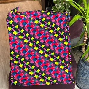 Bright LulaRoe pencil skirt